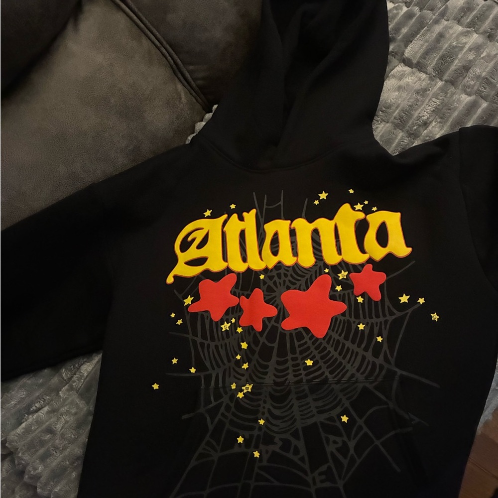 Sp5der Atlanta Hoodie “Black”